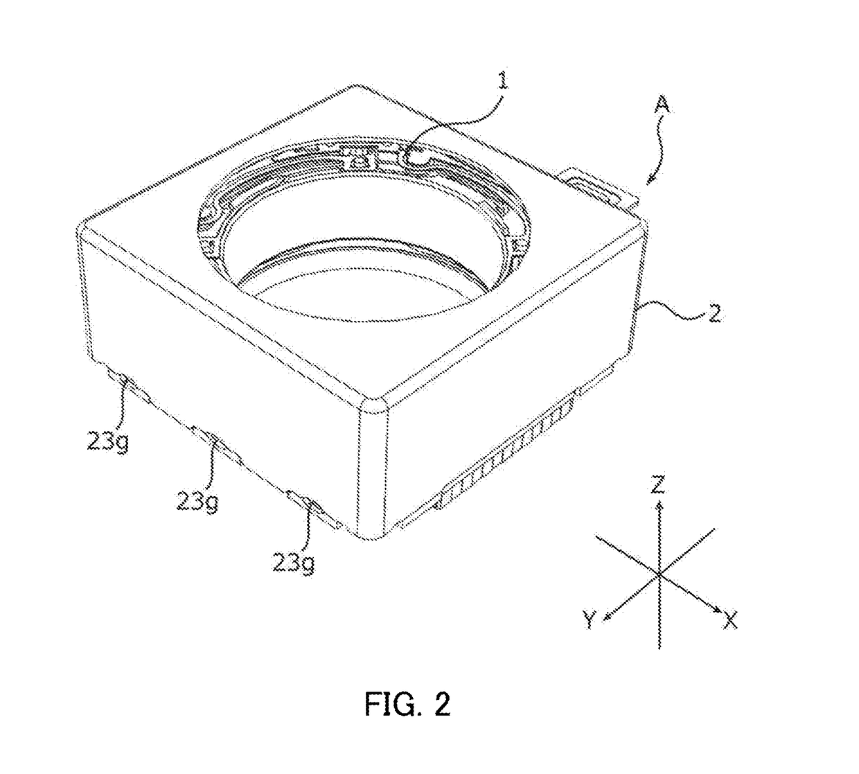 Lens-driving device, camera module, and camera mount device