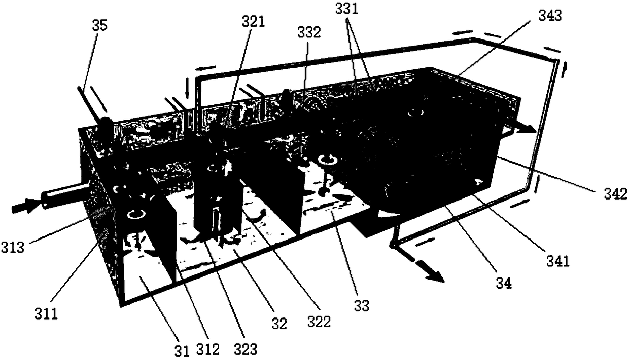 Salinity wastewater zero-discharging method and system