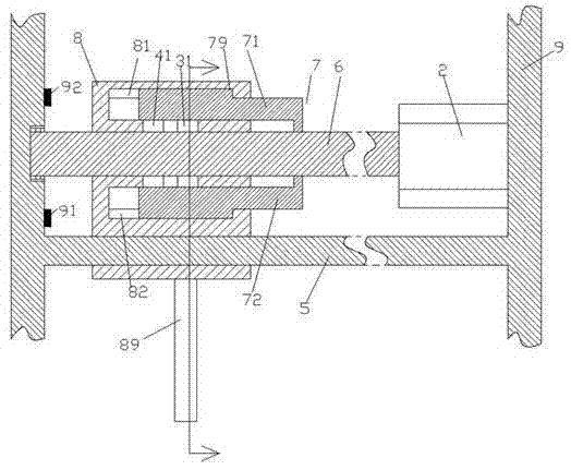 Welding gun walking mechanism applied to welding machine and capable of buffering