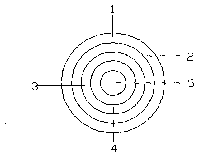 Leather-core structure yarn, fabric, method for patterns forming on fabric, and laser system