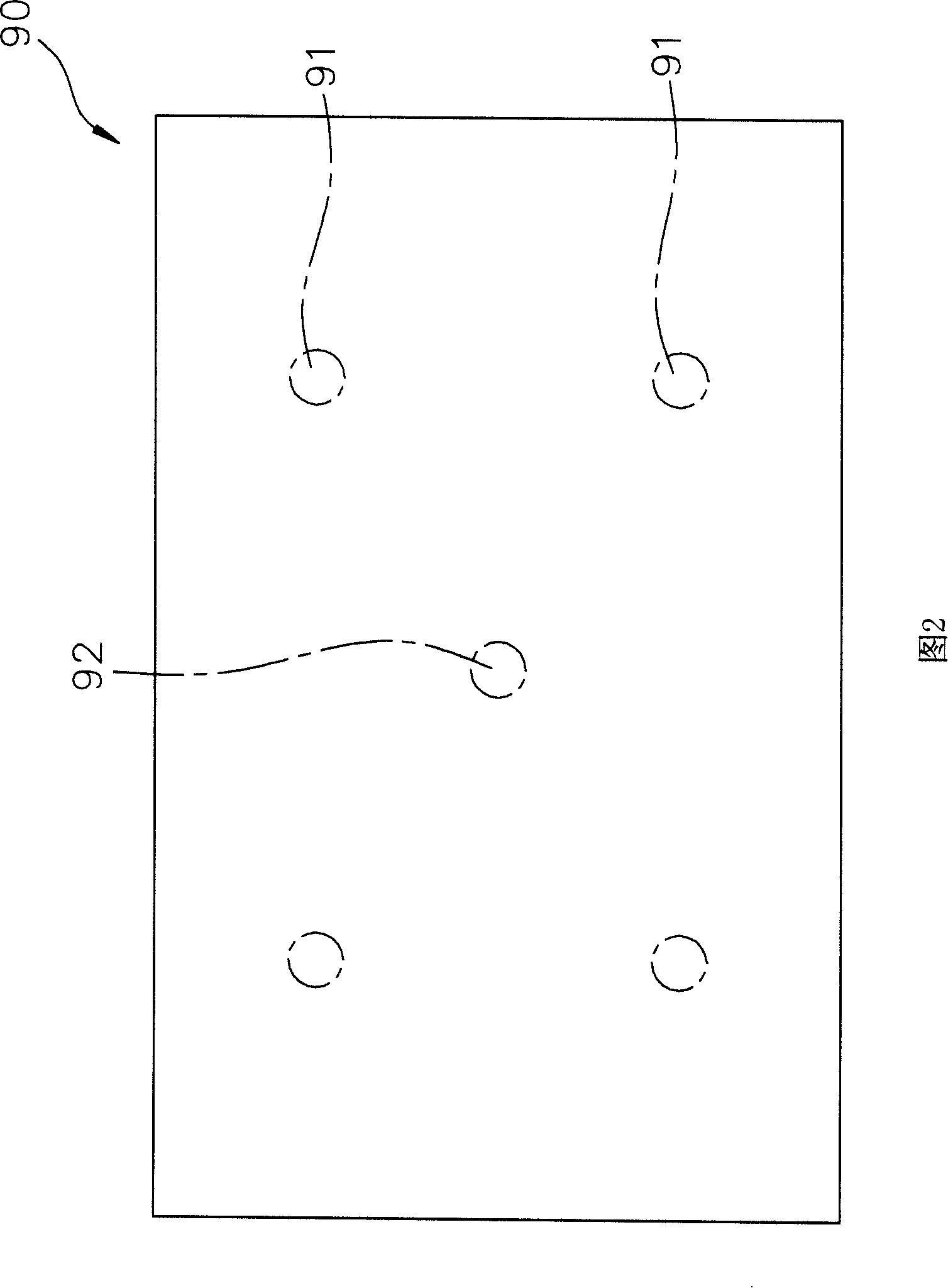 Composite of electric heating film and made electric heating film and electric heating device