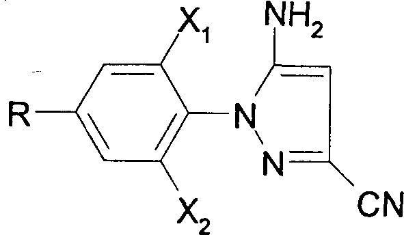 Sulfenylation process of pyrazole compounds with trifluoromethane sulfenyl group