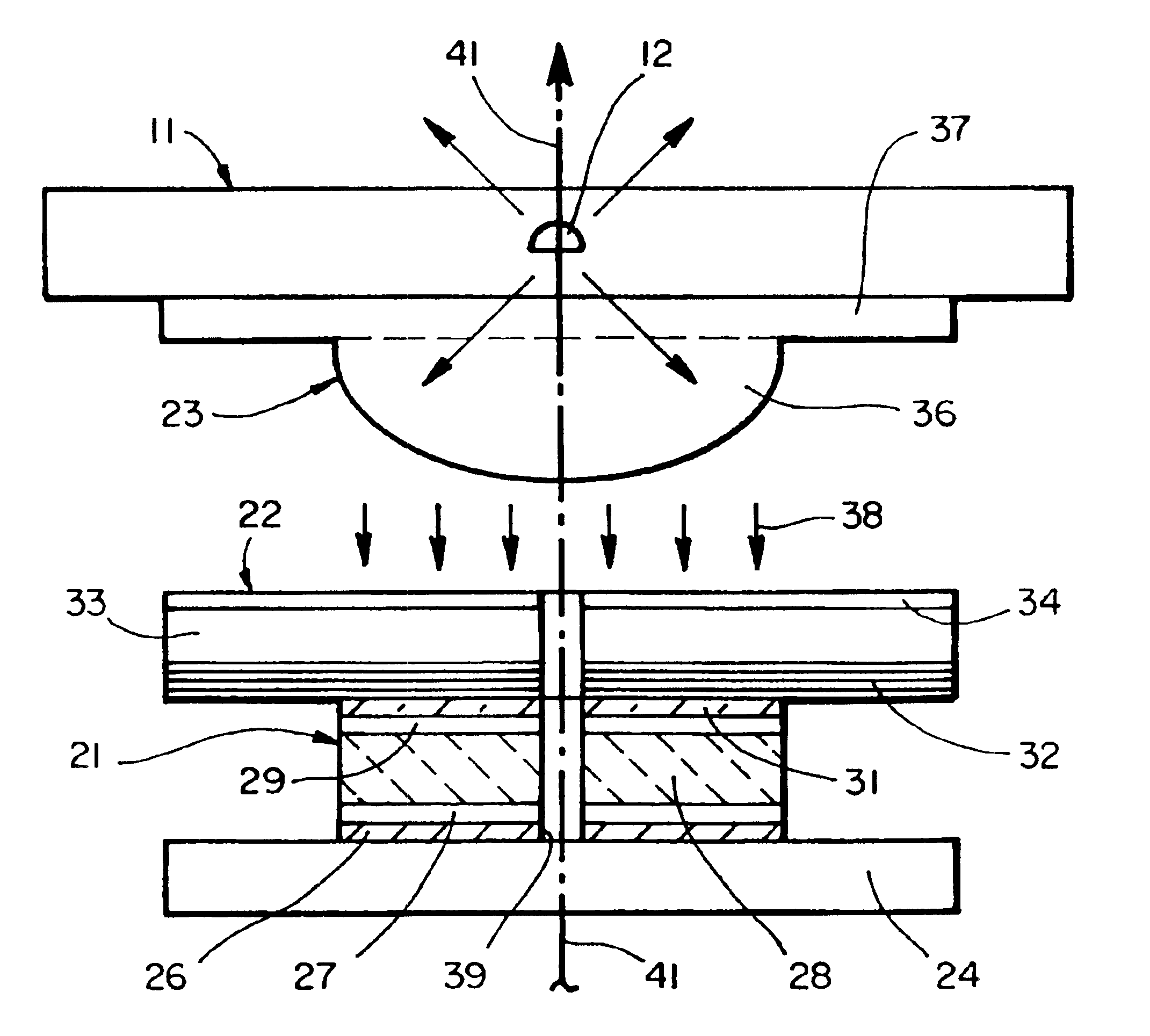 Solid-state detector and optical system for microchip analyzers