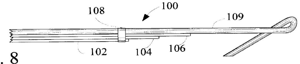 Optical localization fiber