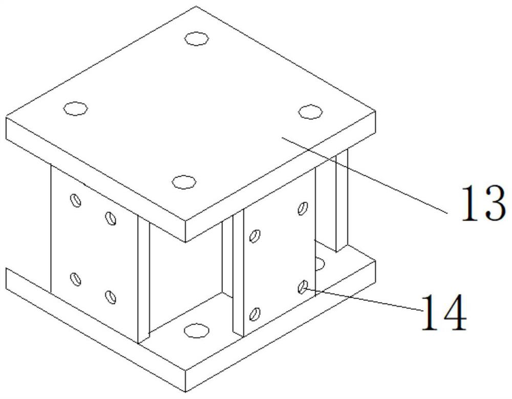 Concrete-filled steel tube beam column connecting joint capable of being replaced after earthquake