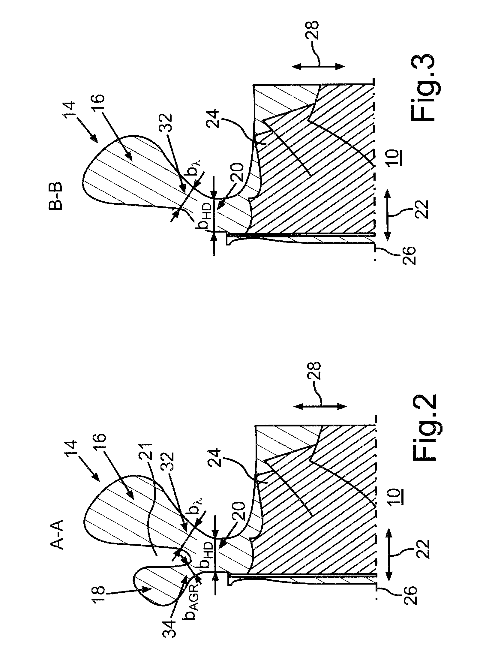 Turbine for an exhaust gas turbocharger