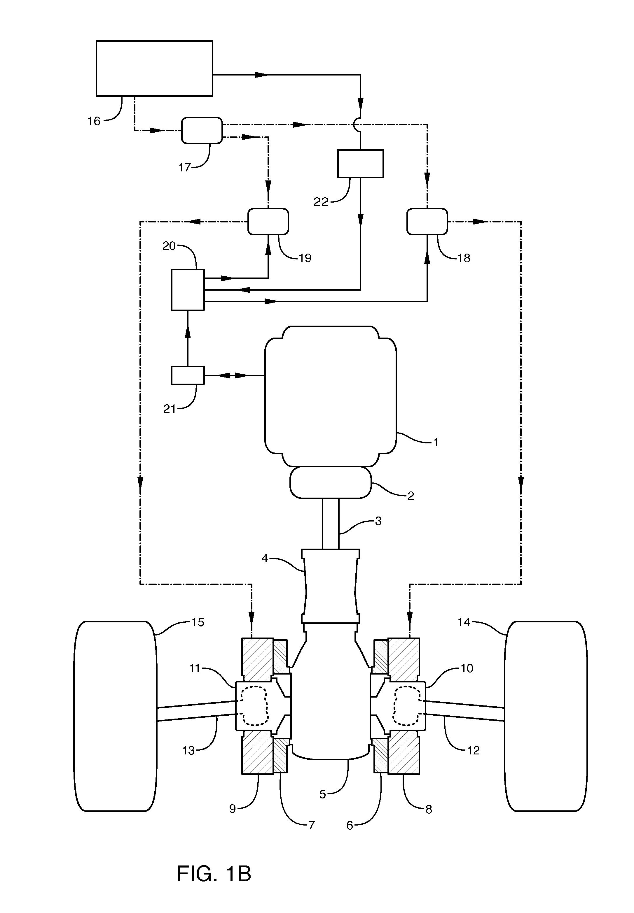 Vehicle hybrid drive arrangement