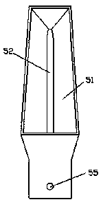 Device for inserting barbecue stick into sausage