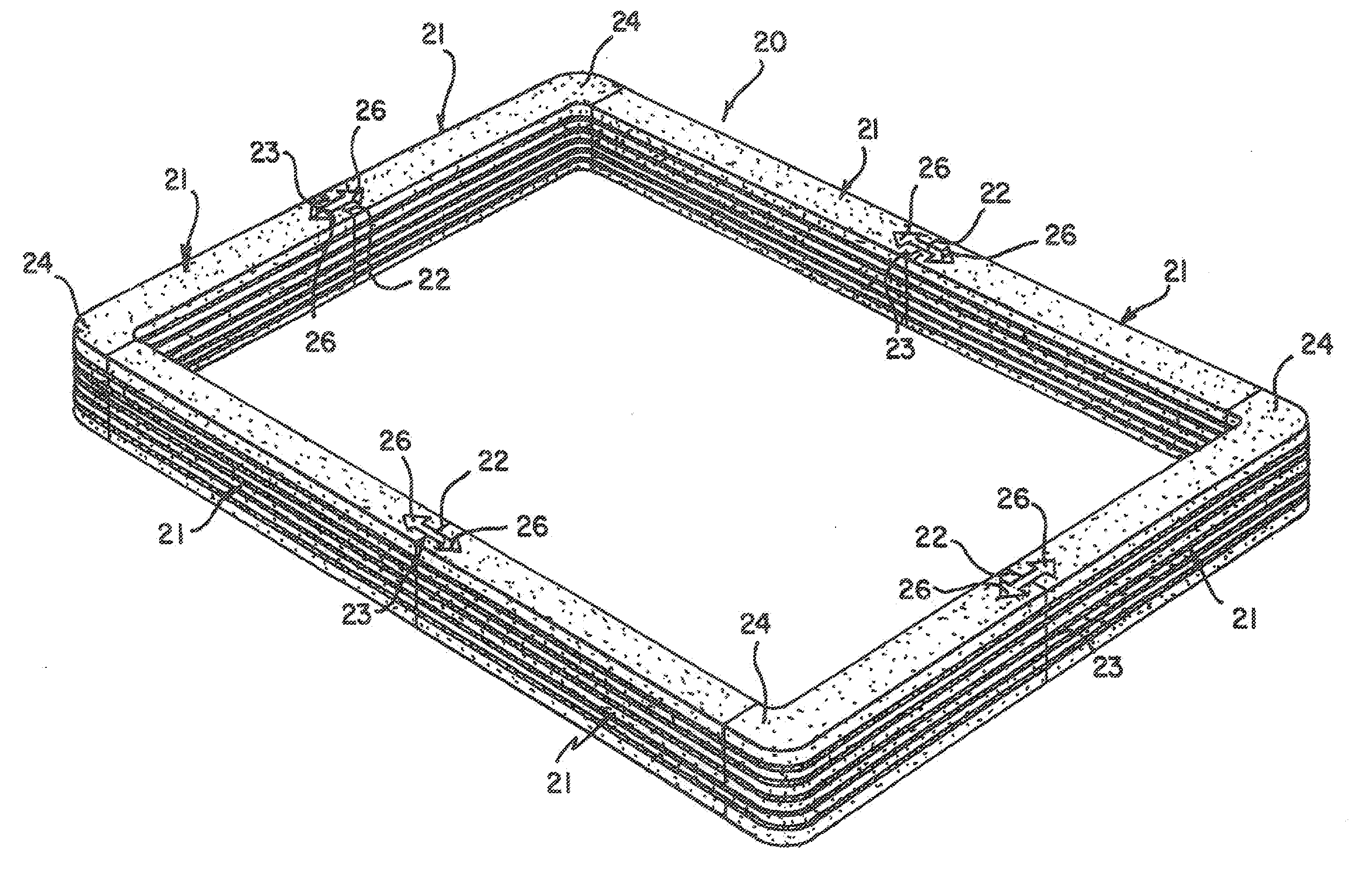 Mattress side/edge support system