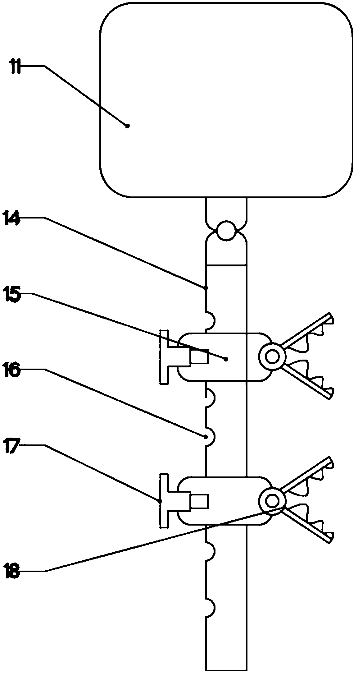 Drying and sterilization device for medical apparatus and instruments