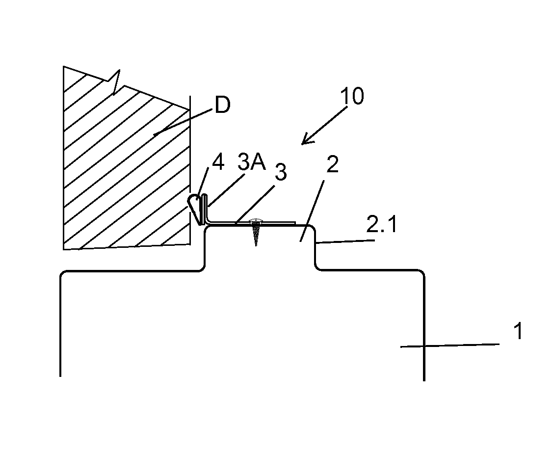 Fire door stop system