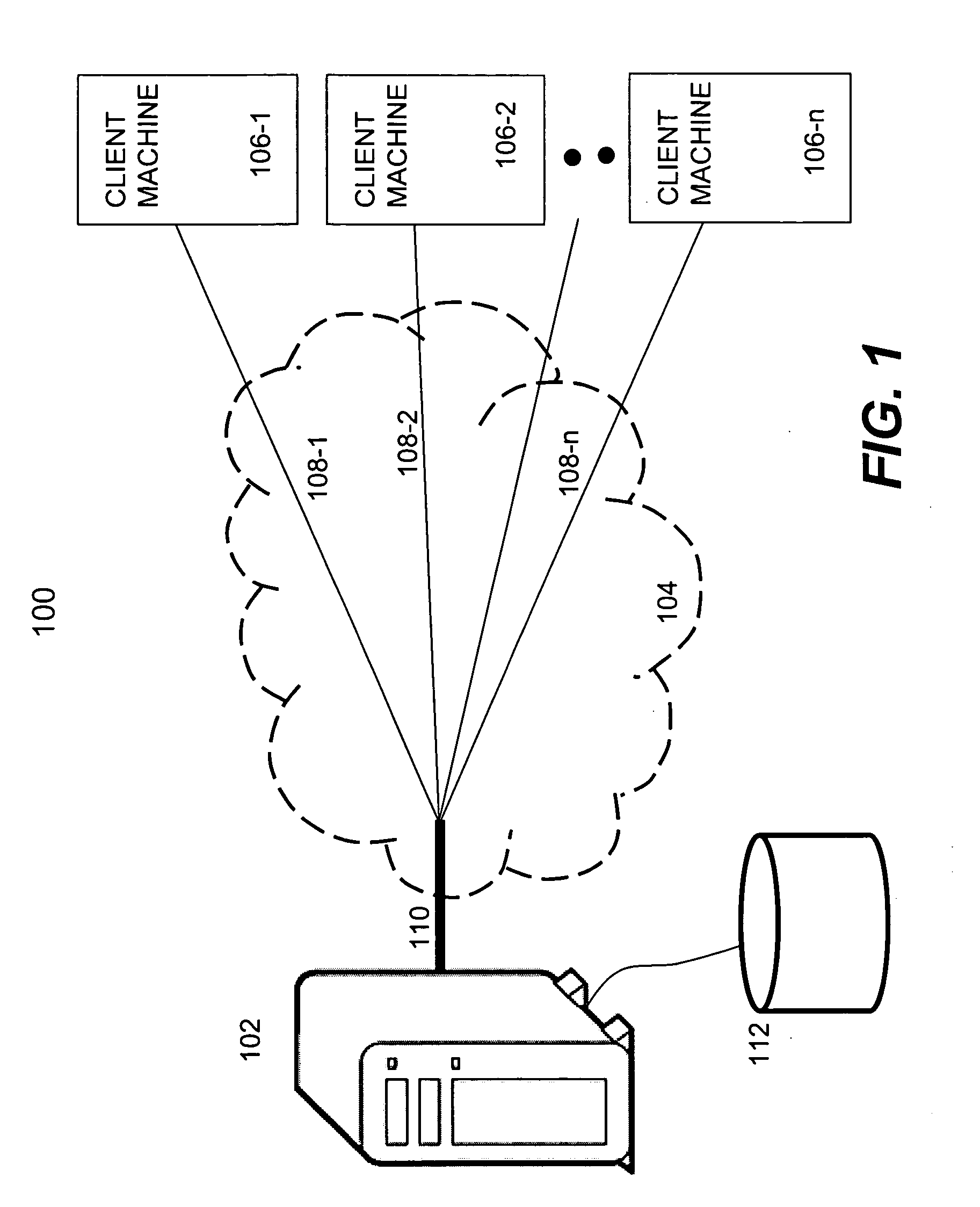 Fragmentation of a file for instant access