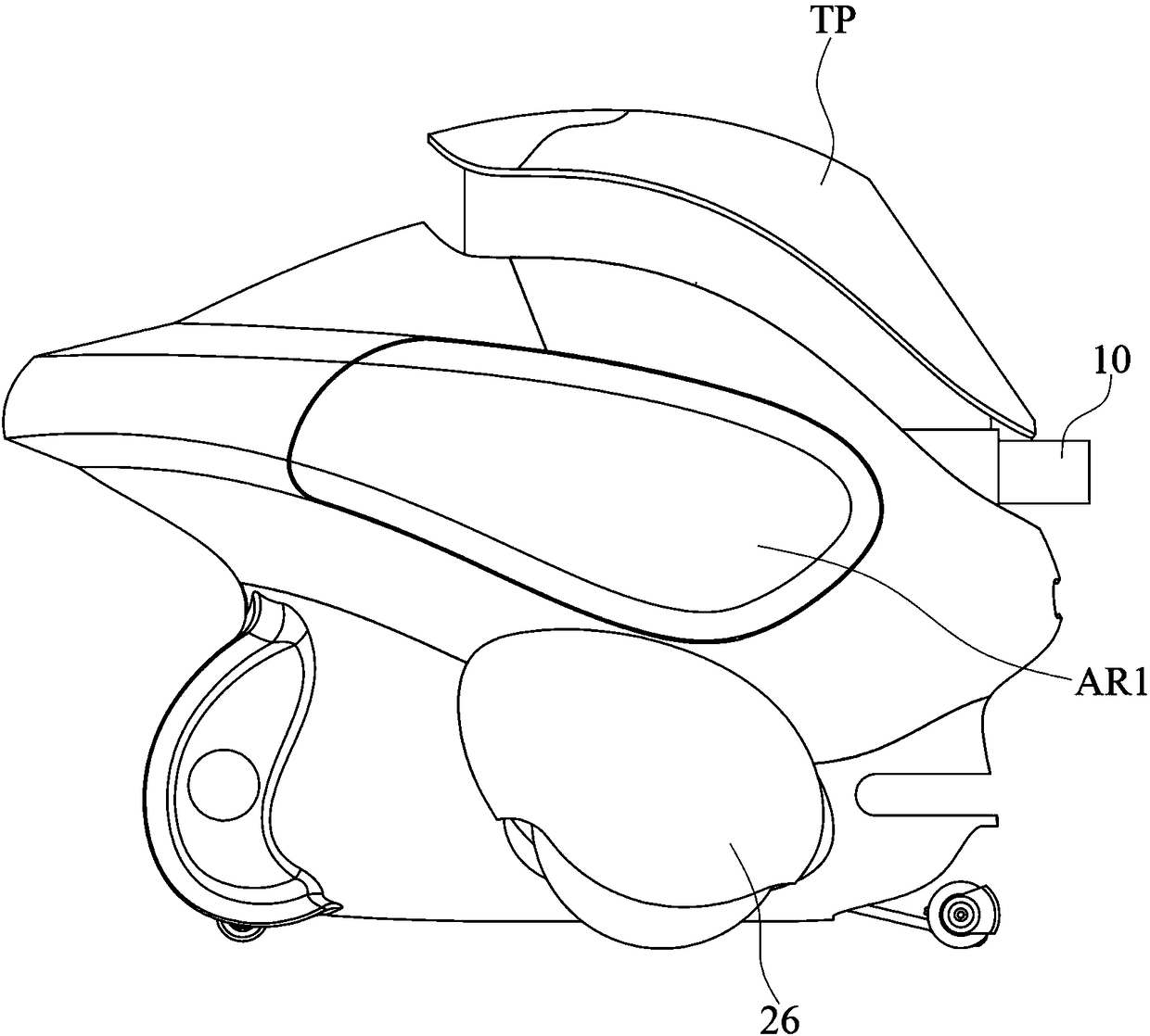 Mobile robot with patrol function