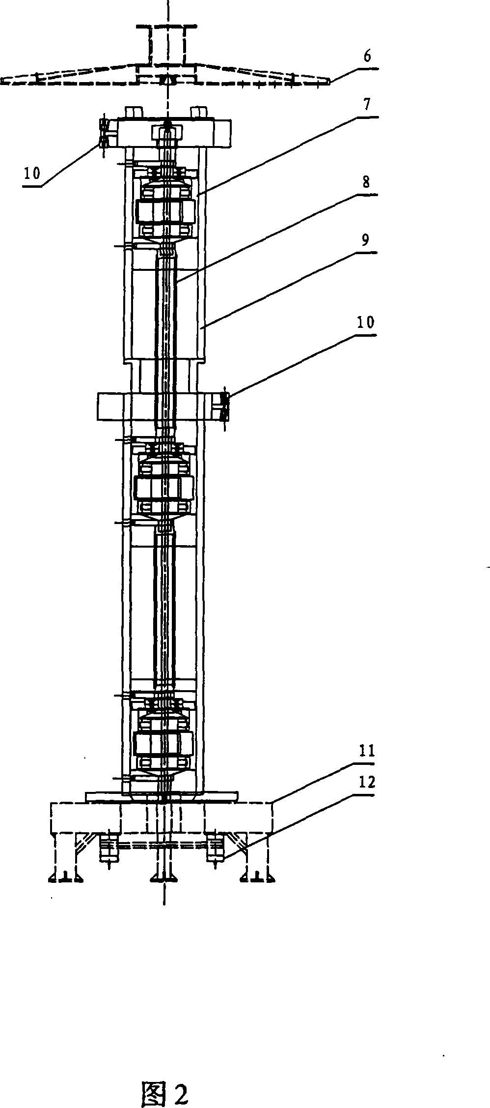 Core mould vibrating bar for core mould vibrating machine