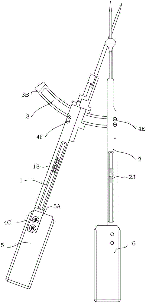 A Measuring Tool for Intra-articular Structure Dimensions with Virtual Center of Rotation