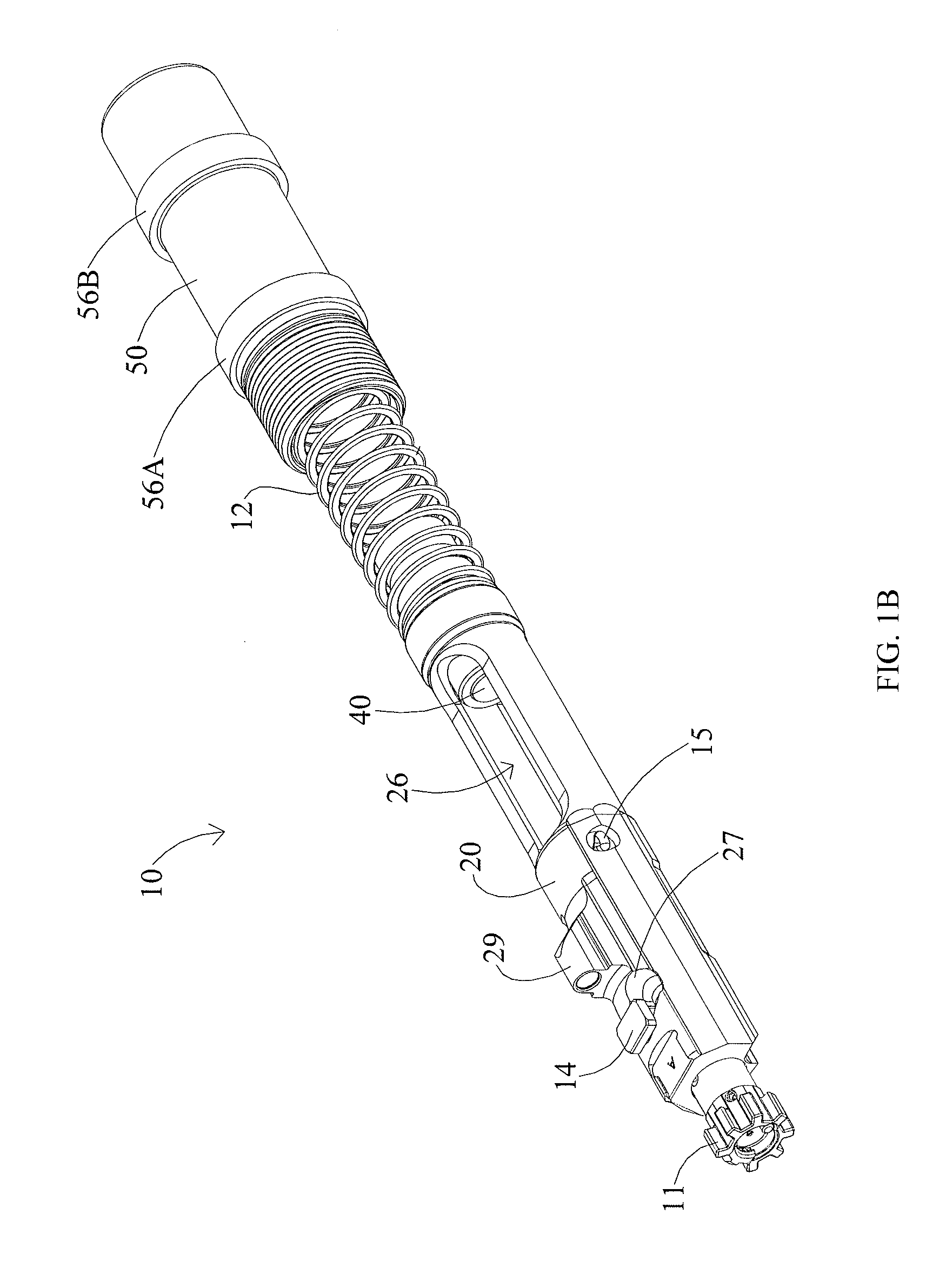 Firearm buffer system and buttstock assembly