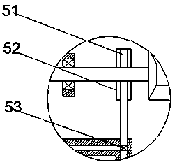 Cleaning device of centrifugal barrel of high-speed centrifuge