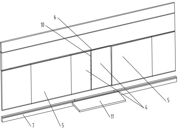 Double-door linkage shielding door control method based on correlation sensing