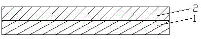 Brushed fabric with unit coils mutually interlooped