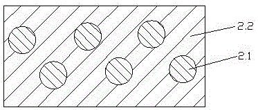 Brushed fabric with unit coils mutually interlooped