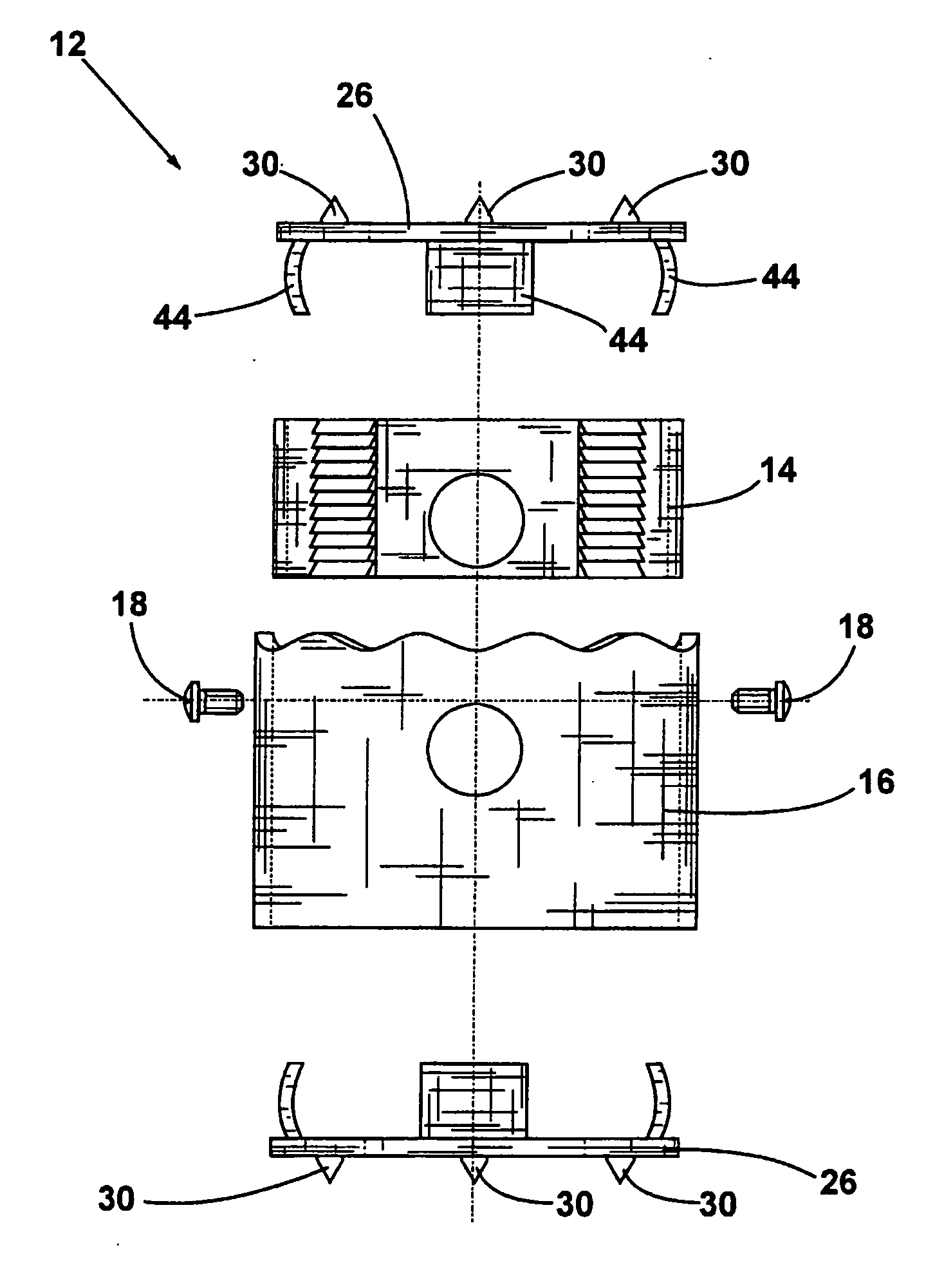 Vertrebal body placeholder