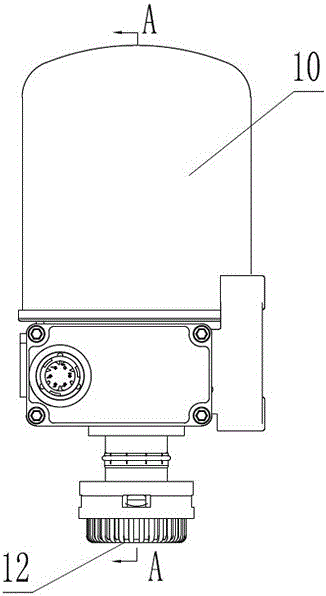 Electrically controlled dryer assembly with ECU (Electronic Control Unit) controller and control method