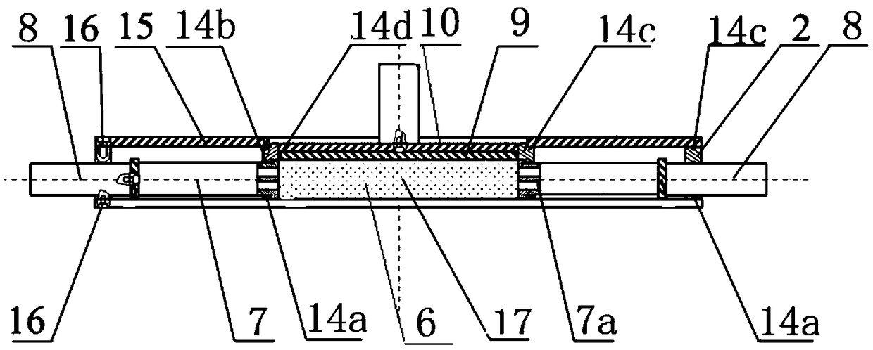 Test method for influence of coalbed methane extraction on coal seam roof deformation under non-uniformly distributed load