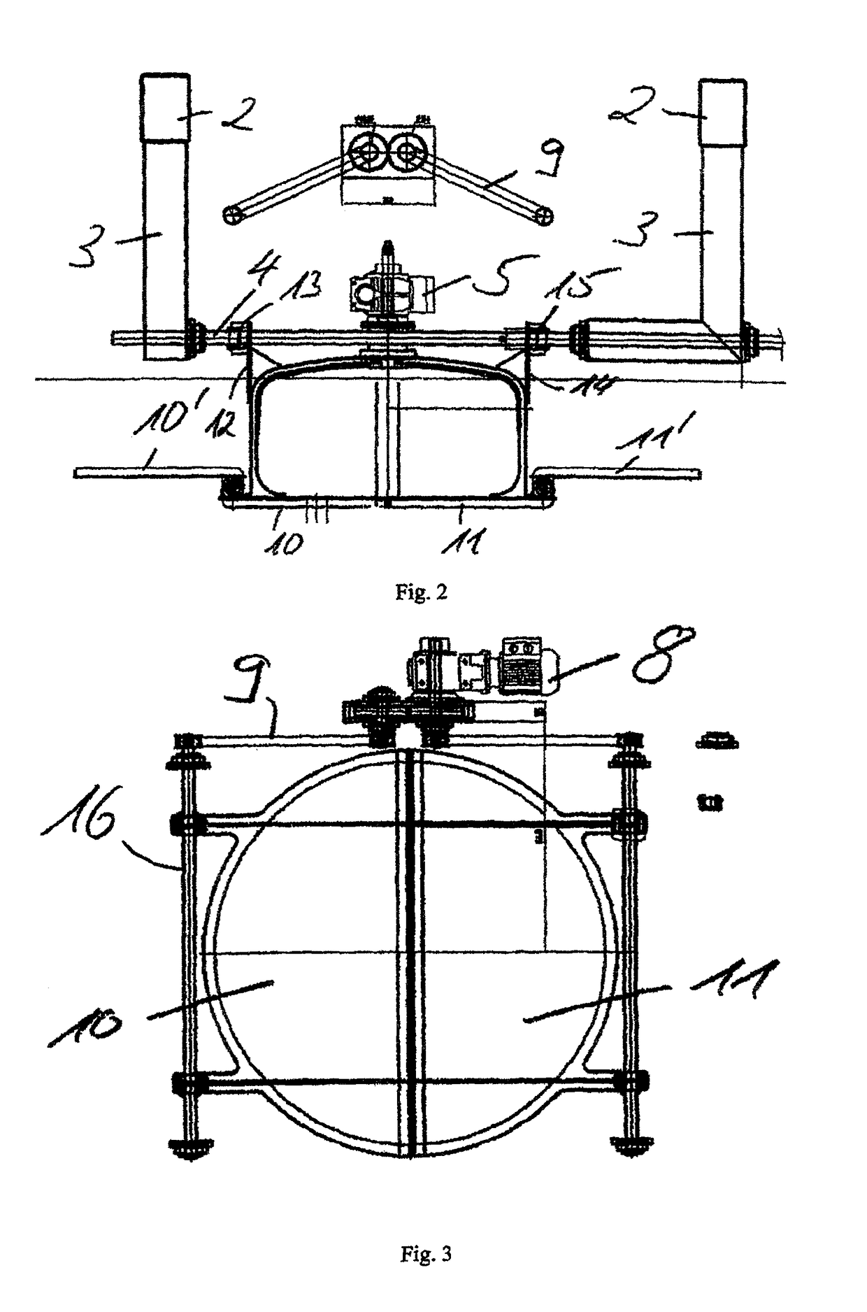 Device for coating parts including a movable receiver in which a dispenser device and an IR emitter device are located