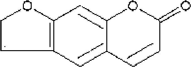 Application of psoralen as agricultural disinfectant or pesticide