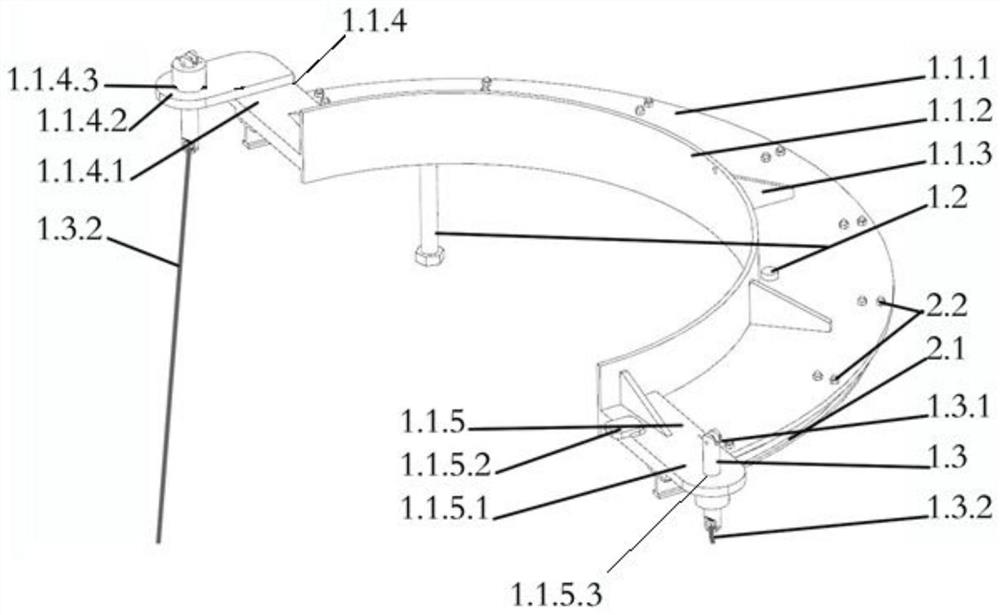 Pier column maintenance device and film covering construction method