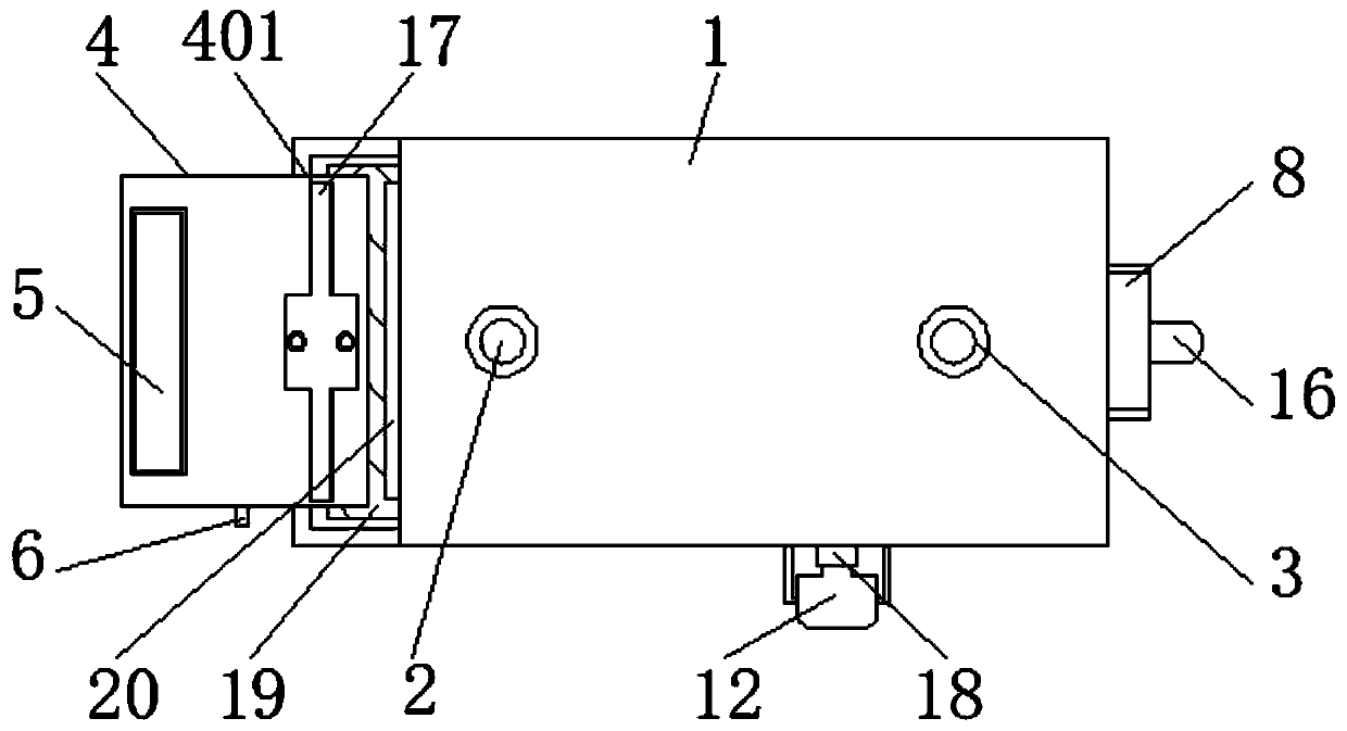 Cleaning equipment capable of reducing water pollution degree and used for agricultural product peanut processing