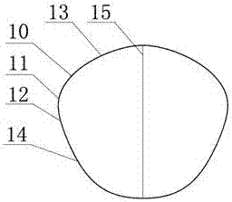 Aircraft nose with arrises