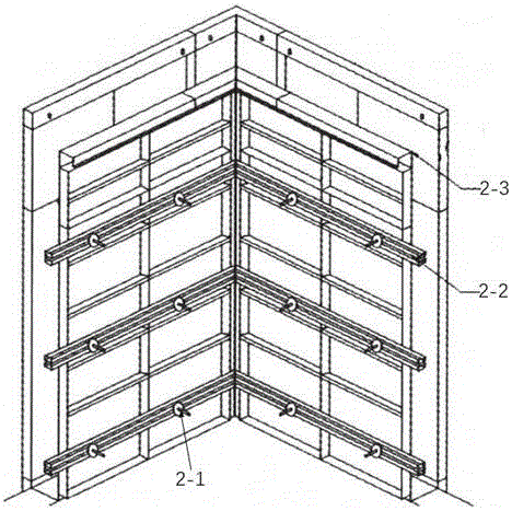 Aluminum formwork installation process