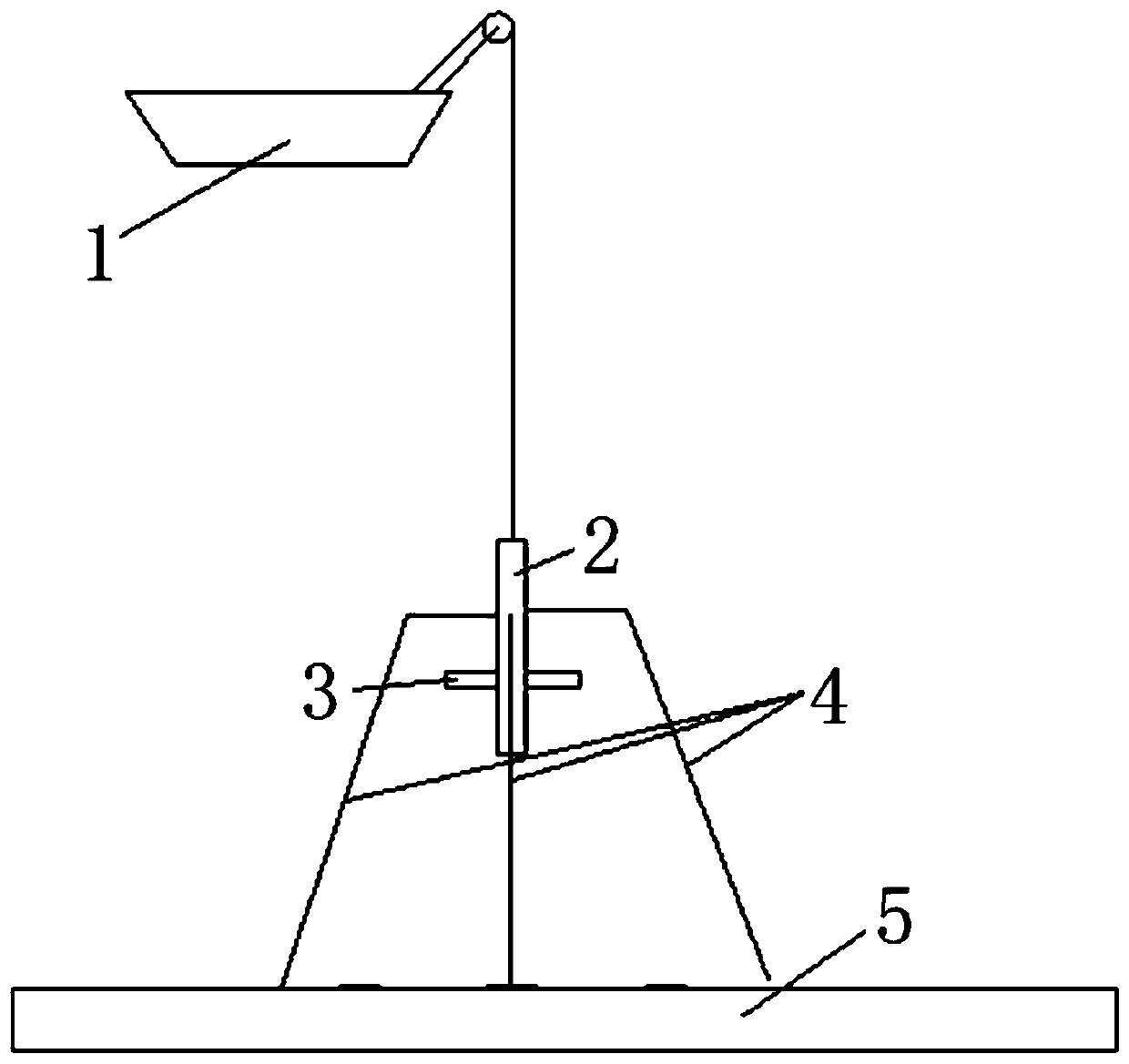 Novel suspended counterweight reservoir sediment dry bulk density sampling system