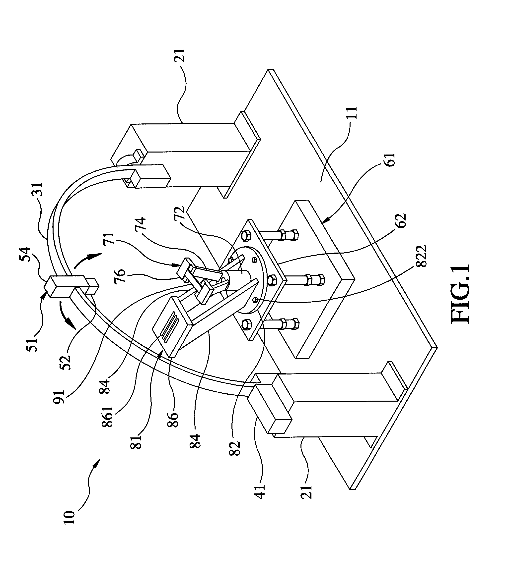 High-frequency chip antenna measurement system