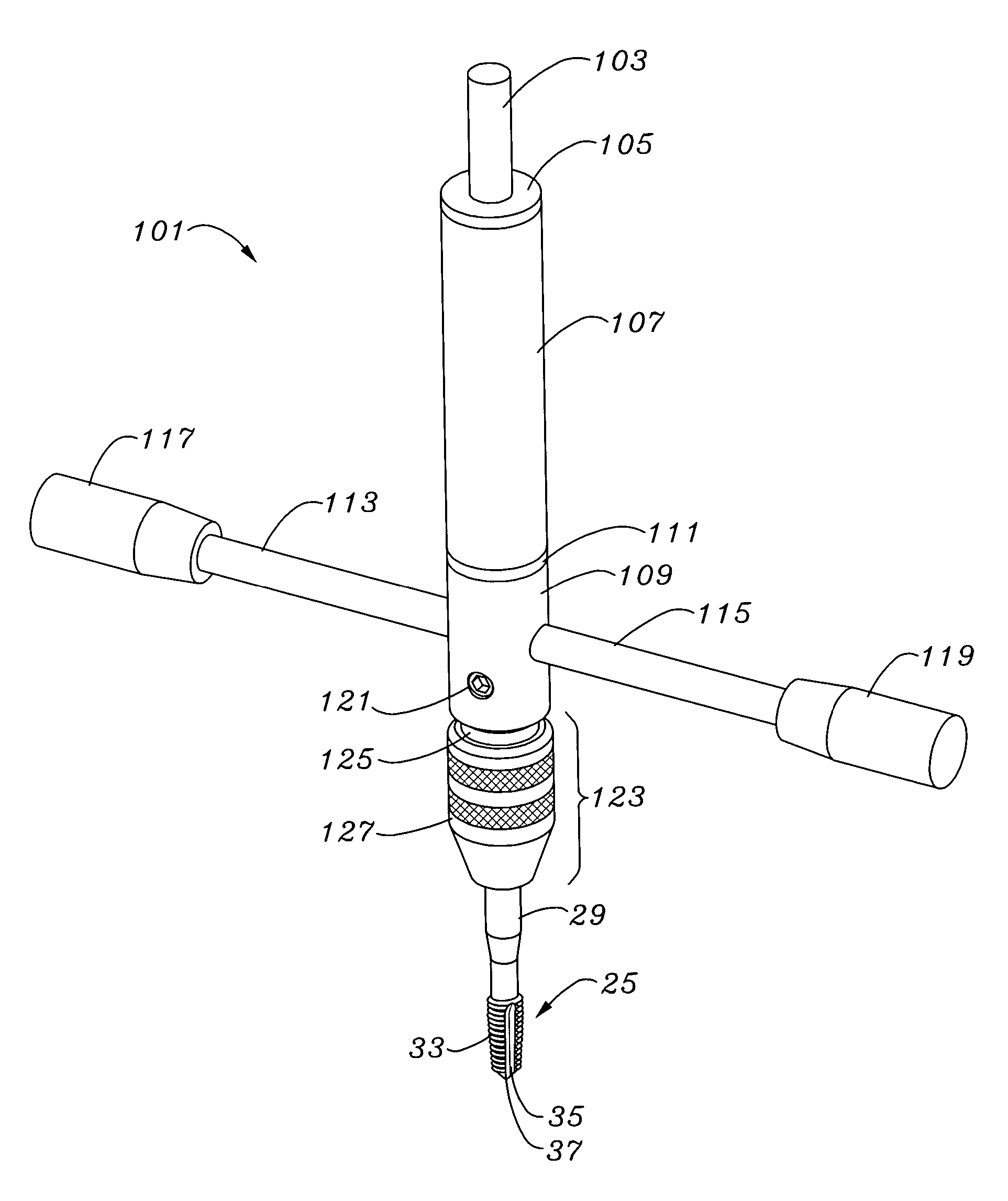 Tapping tool for use with drill press