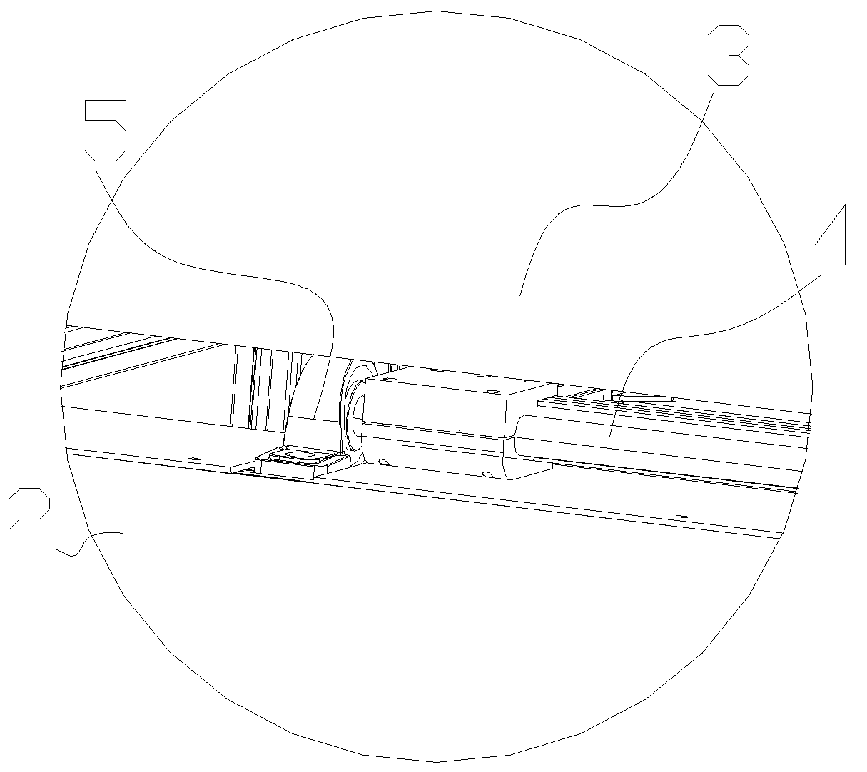 Ultrasonic detecting device and detecting method for automobile resin tailgate