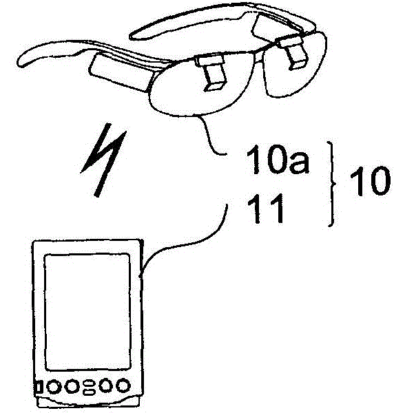 Information display system including transmission type HMD, and display control method