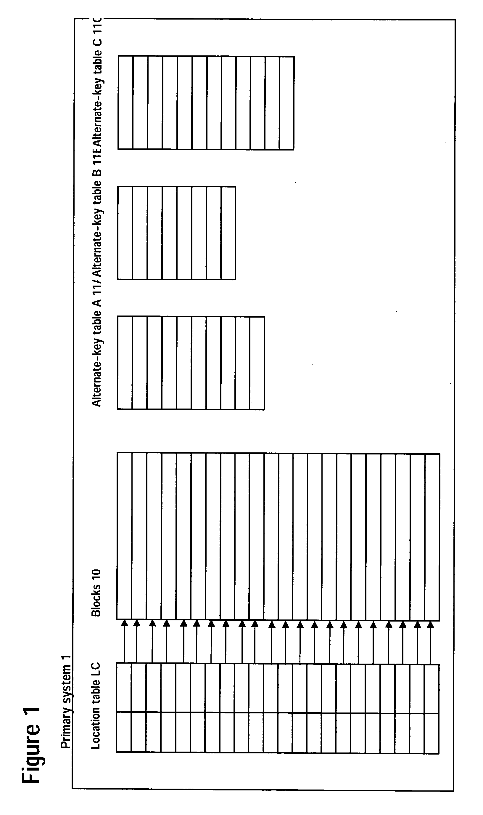 Database re-organizing system and database