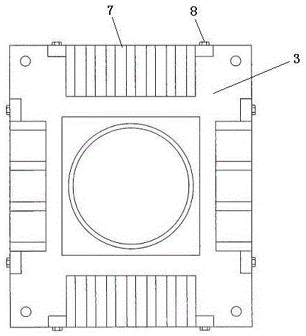 Replaceable modularized comb-like seismic mitigation and isolation bearing and preparation method thereof