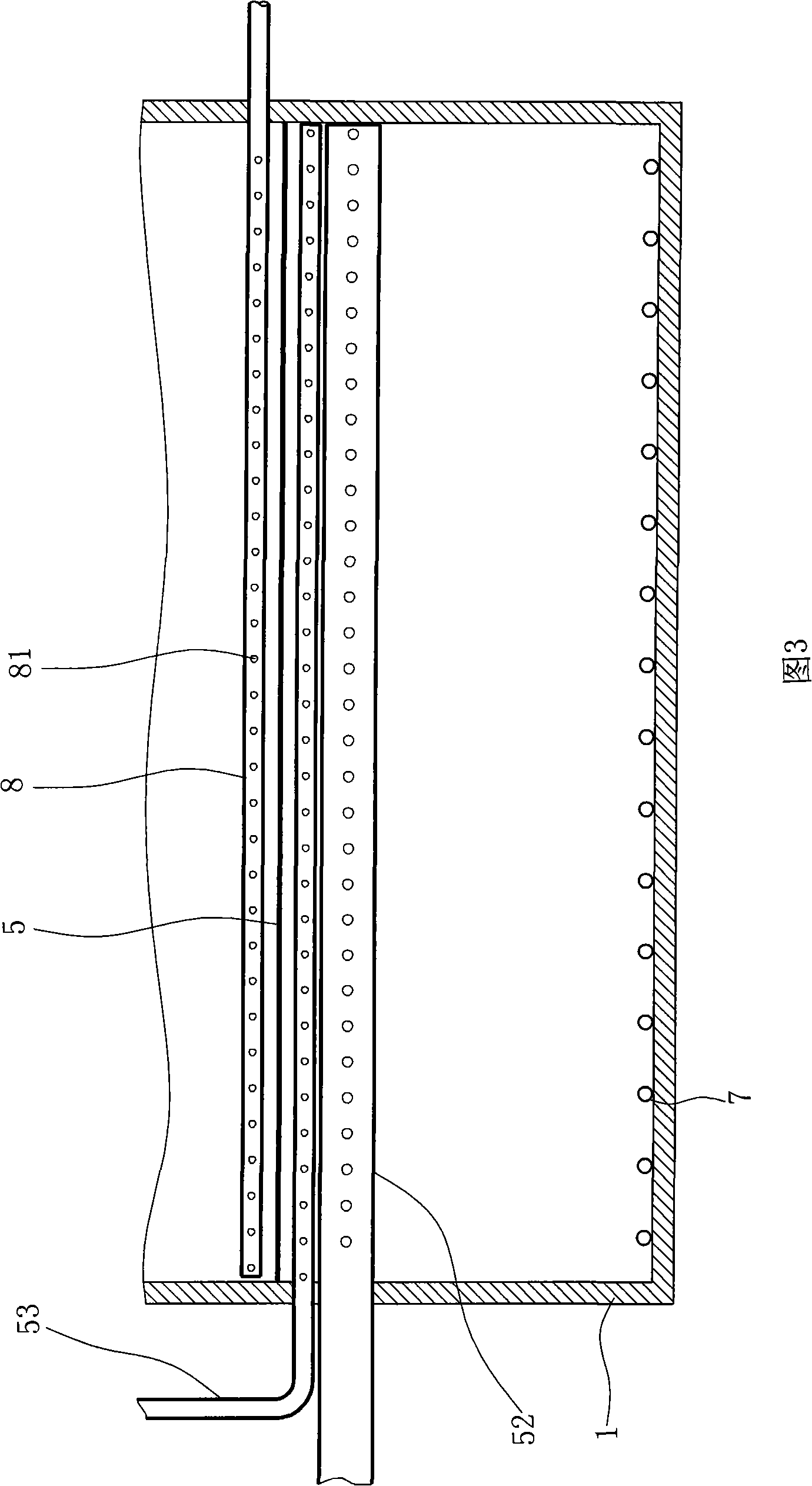 Inner loop liquefaction biological reaction apparatus for wastewater treatment