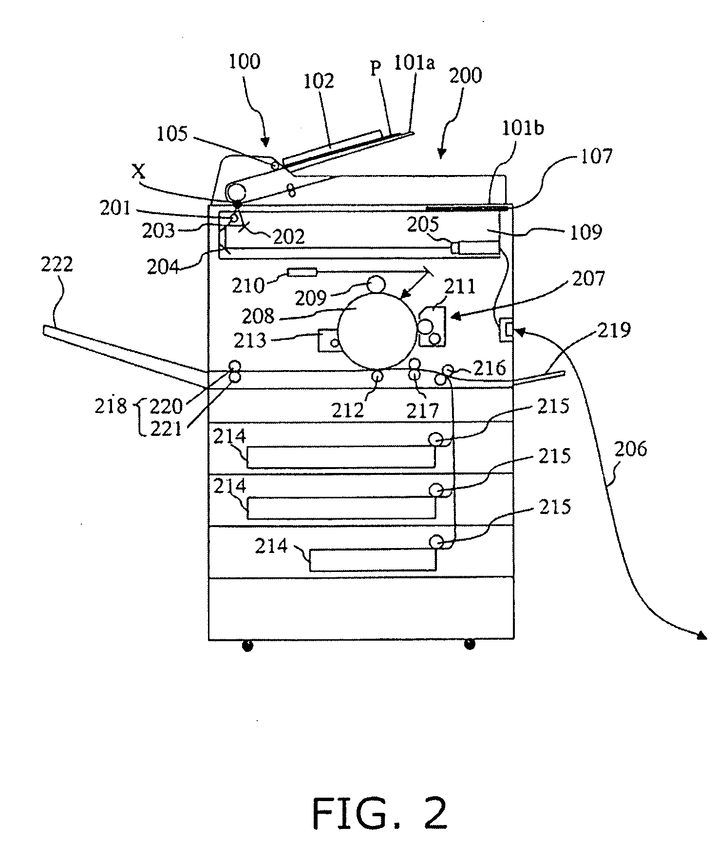 Paper transportation device