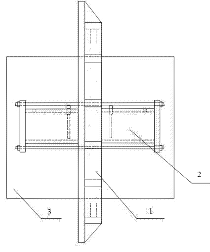 A device and method for testing the impermeability performance of hardened concrete under restraint