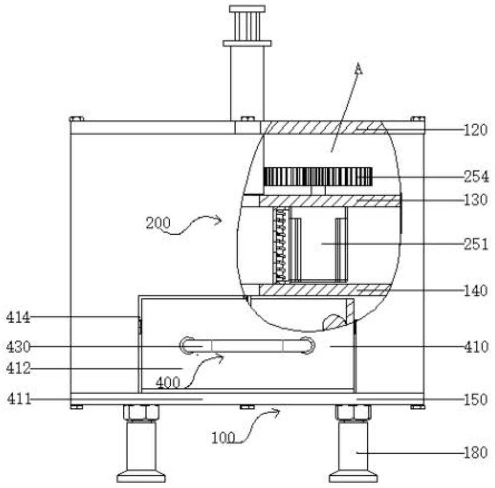 Small medical syringe rapid destruction machine