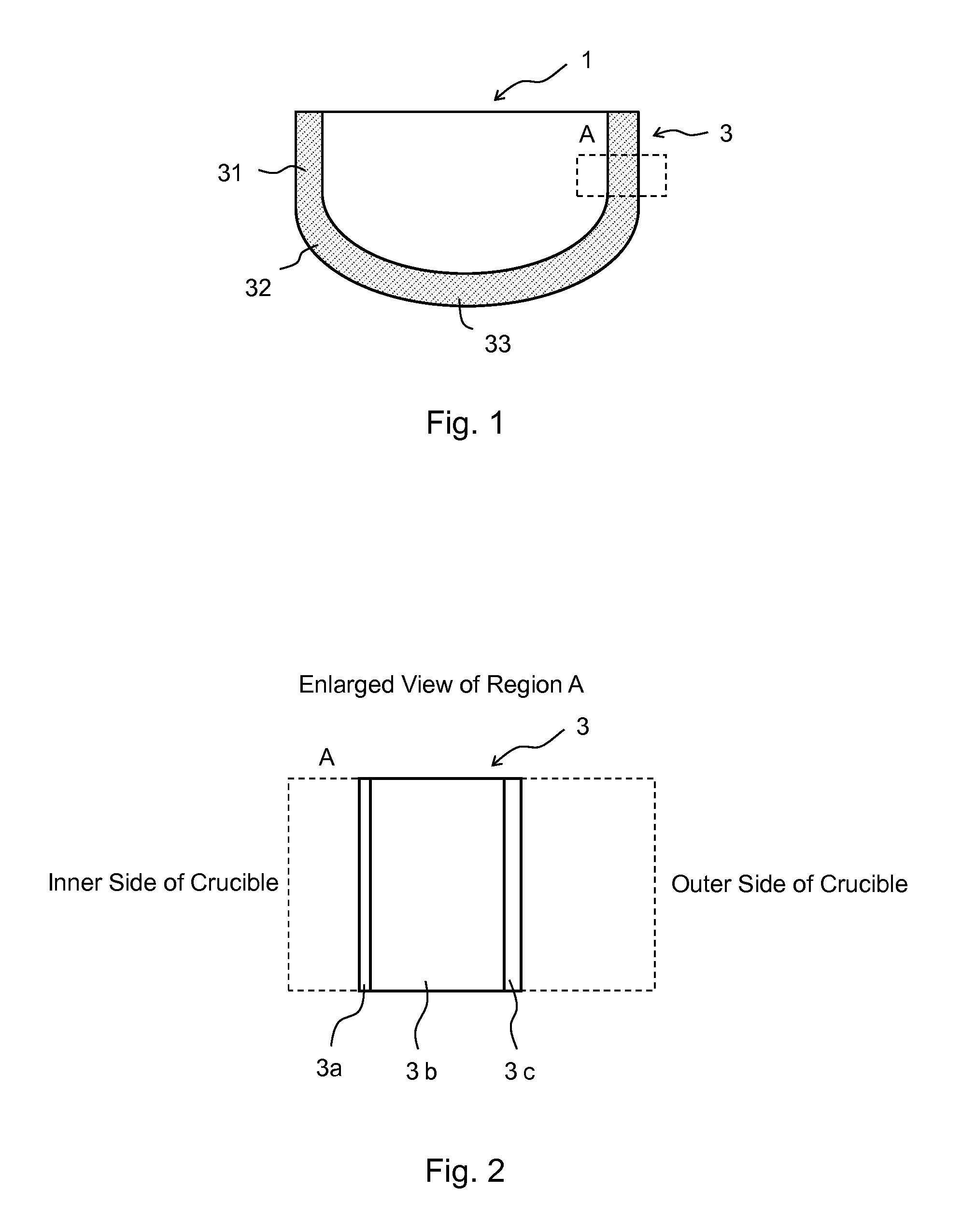 Vitreous silica crucible