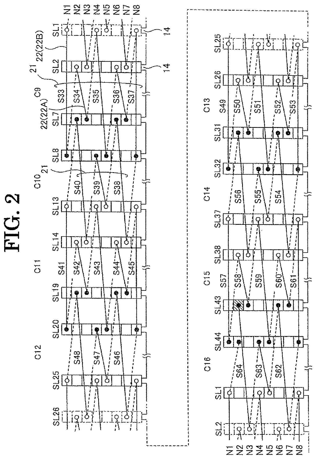 Stator of rotary machine