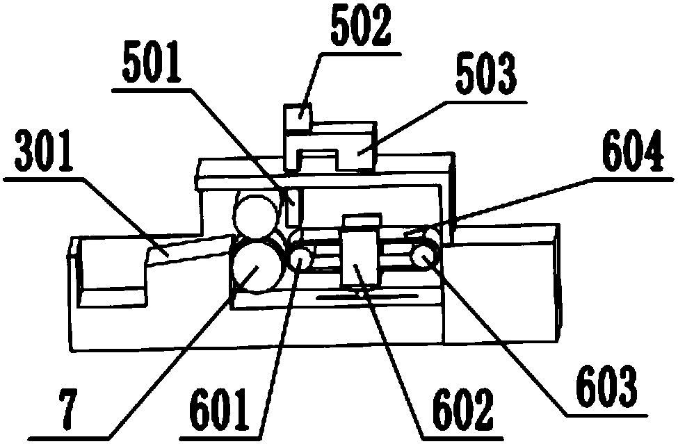 Cardboard die cutting device