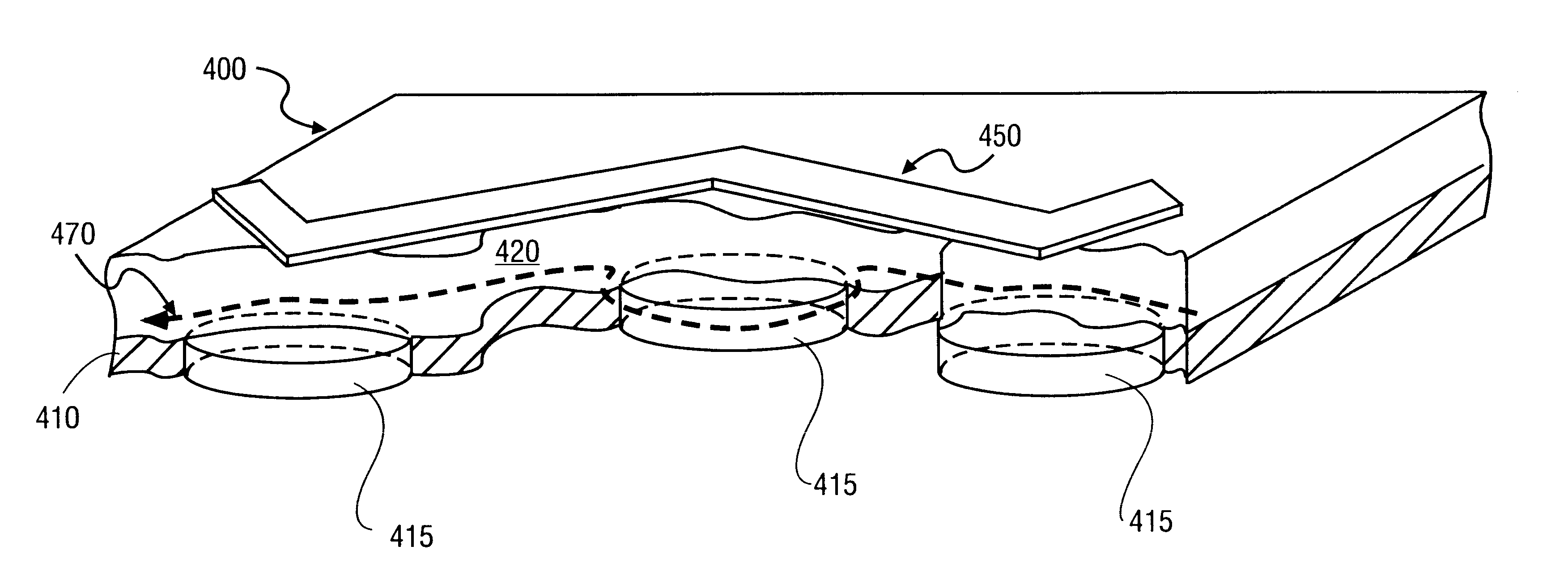 Method of making higher impedance traces on a low impedance circuit board