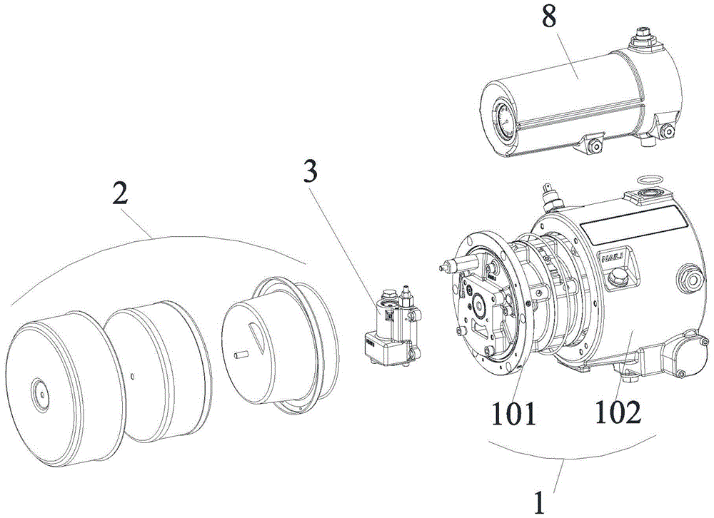 A head assembly and an air compressor