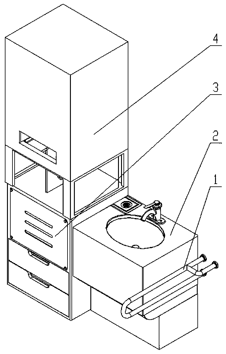 Multifunctional washstand